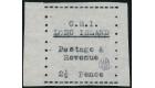 SG32. 1916 2 1/2d Black. Superb fresh unused...
