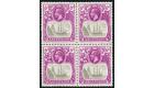 SG16a. 1924 6d Grey-black and bright purple. 'Broken Mainmast'..
