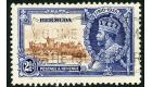 SG96m. 1935 2 1/2d Brown and deep blue. 'Bird by turret'. Superb