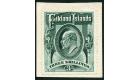 SG49b. 1907 3/- Deep green. Brilliant fine used on piece...