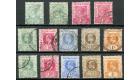 SG1-12. 1900-1905. 3 sets. Very fine used...