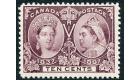 SG131. 1897 10c Purple. Brilliant fresh U/M mint...