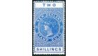 SG F111. 1913 2/- Deep blue. Superb fresh mint...