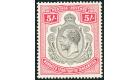 SG105. 1927 5/- Cermine-red and black. Brilliant U/M mint...