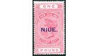 SG37c. 1928 £1 Rose-pink. Superb fresh mint...