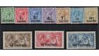 SG41-50. 1921 Set of 10. Brilliant fresh mint...