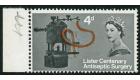 SG667b. 1965 4d Multicoloured. 'Indigo Omitted'. Brilliant U/M m