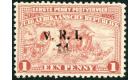 1900. 1d on 1d Red Commemorative. Superb fresh mint...