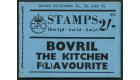 SG BD12. 1938 2/- Booklet (Edition 414). Brilliant fresh...