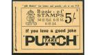 SG BB34. 1932 5/- Booklet (Edition 2). Brilliant fresh...