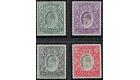 SG41-44.1904 1r to 5r. Superb fresh mint...