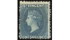 SG8. 1866 1/- Slate-grey. Very fine fresh mint...