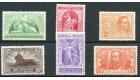 SG453-458. 1920 Set of 6. Superb fresh mint...