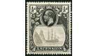 SG10a. 1924 1/2d Grey-bleck and black. 'Broken Mainmast'. U/M mi
