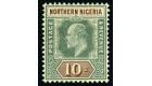 SG18. 1902 10/- Green and brown. Brilliant fresh mint...
