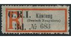 SG42. 1915 'Kawieng' Reg. Label. Superb mint...