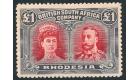 SG166a. 1910 £1 Crimson and slate-black. Brilliant fresh mint..