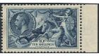 SG452. 1934 10/- Indigo. Post Office fresh UN/M mint
