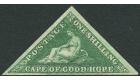 SG8b. 1859 1/- Deep dark green. Choice brilliant fresh mint...