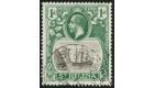 SG98c. 1922 1d Grey and green. 'Cleft Rock'. Superb fine used...