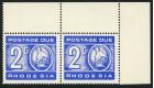 SG D19a. 1970 2d Ultramarine. 'Printed on Gummed Side'. U/M mint