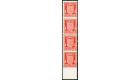 SG2a. 1941 1d Scarlet. "Imperforate Between, Vertical Pair'. U/M