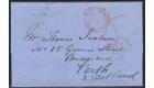 SG CC8 1846. Cover to Scotland. Exceptional...