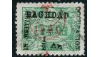 SG13. 1917 1/2a on 10pa Green. Superb fine used...
