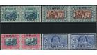 SG105-108. 1938 Set of 4. Superb fresh mint pairs...