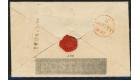 1840 1d Mulready Envelope with Red M.X. Scarce...