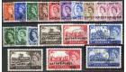 SG1-15a. 1957 Complete set of 18. Superb fine used...