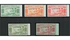 SG FD65-FD69. 1936 Set of 5. Brilliant fresh U/M mint...