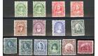 SG117-127. 1911 Set complete with all shades. Superb fresh mint.