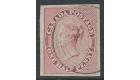 SG21a. 1857 1/2d Deep rose. 'Vertically Ribbed Paper'. Fantastic