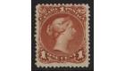 SG55. 1868 1c Red-brown. Superb fresh mint..