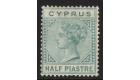 SG11. 1881 1/2pi Emerald-green. Beautiful well...