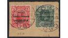 SG H34-35a/h. 1915 Piece dated '25 SEP' bearing 1d red...