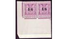 SG F214. 1944 5/6 on 5s 6d lilac. Post Office fresh U/M mint...