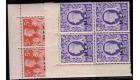 SG M20-M21. 1947 5/- Red and 10/- Ultramarine in matched Post Of