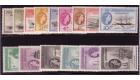 SG G26-G40. 1954 Set of 15. Post Office fresh U/M mint...