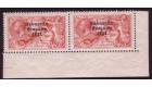 SG65var. 1922 5/- Rose-red 'Accent Inserted By Hand' (pos.40)...