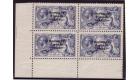 SG88a. 1928 10/- Dull grey-blue Circumflex accent over 'a'. Very