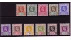 SG46-56. 1903 Set of 11. Superb fresh mint...