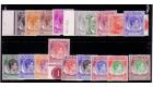 SG16-30. 1949 Set of 18. Post Office fresh U/M mint...