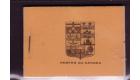 SG SB7a. 1922 (December) 25c Booklet. Orange cover. French Text.