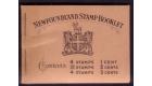 SG SB2b. 1932 40c Booklet. Black on Buff Cover. Very fine...