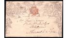 1840. 1d Mulready Envelope. From London to Newcastle...