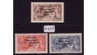 SG44-46. 1922 2/6 to 10/- (three values). Extremely fine mint...