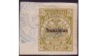 SG5b. 1889 2d Olive-bistre. ERROR 'SWAZIELAN'...