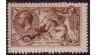 SG405var. 1915 2/6 Very deep brown. Very fine mint...